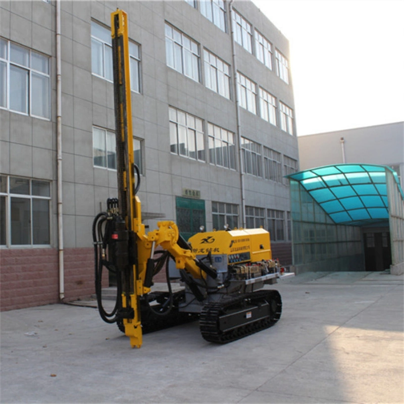 Anchor Drilling Rig with Rod Clamp System for Slope Protection