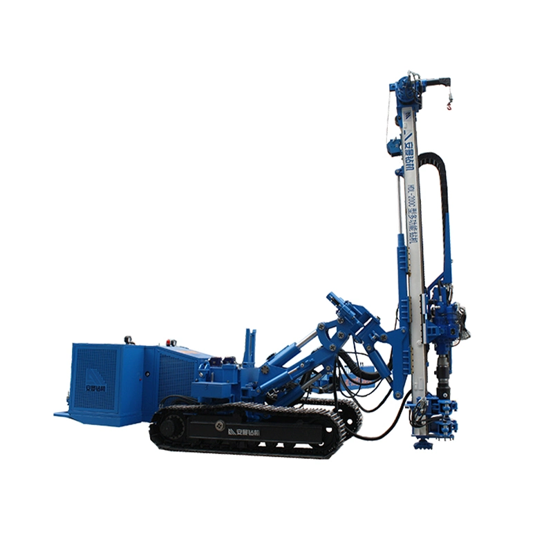 Hdl-200c Protection of Slope Support DTH Hammer Not Required Multifunctional Micropile Drilling Rig Machine