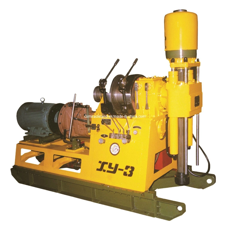 600m Deep Mineral Exploration/Investigation Rotary Hydraulic Core Drilling Equipment (XY-3)