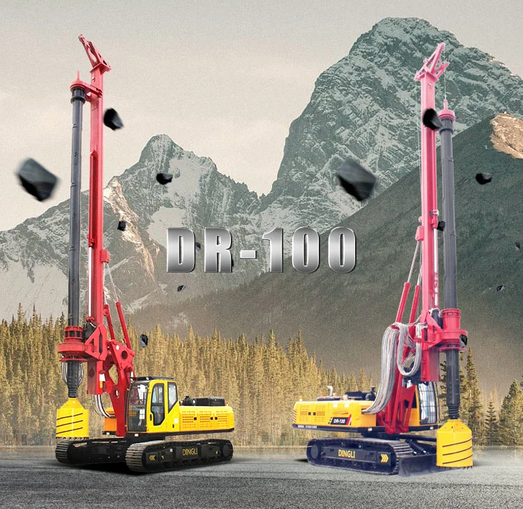 Boring Face Hydraulic Drilling Tunnel Drilling Rig in Good Price