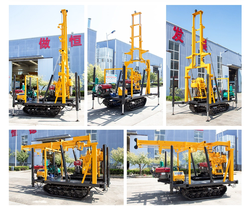 Factory Supply 160m/190m/230m Hydraulic Rotary Core Drill/Drilling Rig Use for Water Well/Mining Exploration/Geotechnical Construction