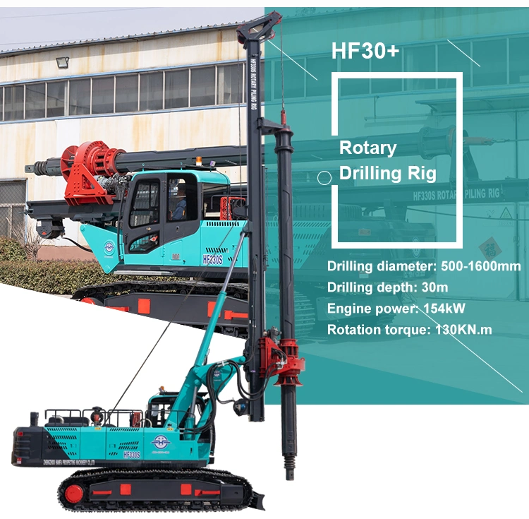 1 Year 11.5 M*3 (2.8-3.6) M*3.55m Rotary Table Auger Drilling Rig with ISO 9001: 2008