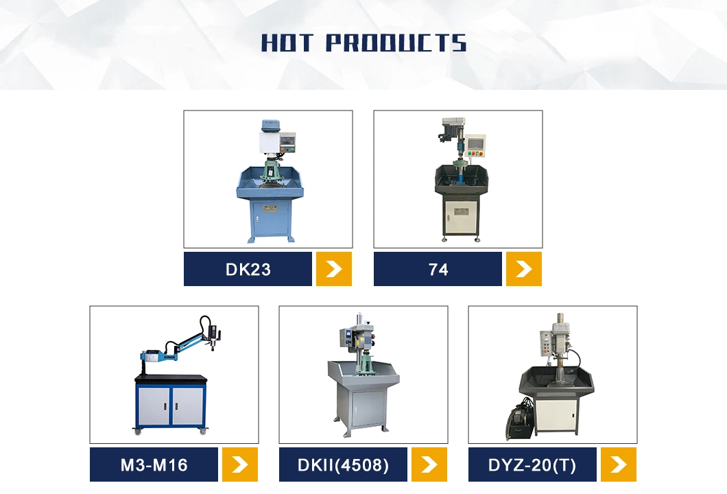 Hot Selling Dsz-30 26mm Automatic Servo Motor CNC Drilling Tapping Machine in Bicycle, Lampshade, Metal Processing, Sanitary Field