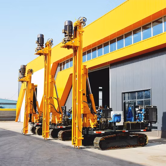 Ramming Pile Machine Bore Pile Machine Helical Pile Driver