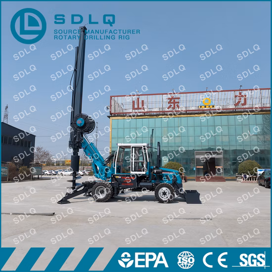 400m Trailer Type Borehole Drilling Machine/Hydraulic Multifunctional Drill Rig with Autoloader/DTH Drilling Rig and Rotary Drilling Rig for Sale