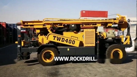 Jcdrill (TWD400) Trailer Type Borehole Drill Machine Rotary Oil Drilling Equipment Water Well Drilling Rig