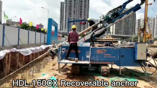 Hdl-160cx Protection of Slope Support Multifunctional Drill Rigs